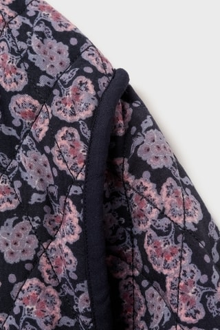 Veste en imprimé floral - Violet clair