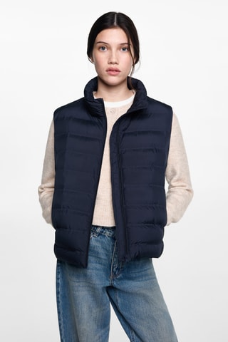 Gilet matelassé - Bleu marine