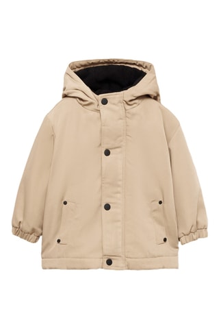 Anorak à capuche - Sable