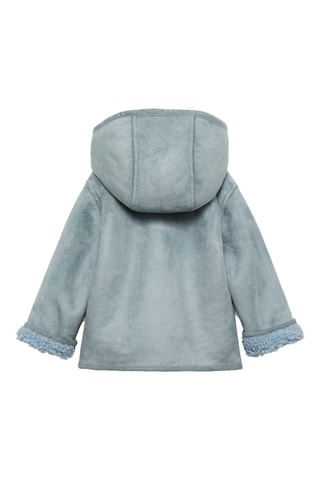 Manteau double face - Bleu