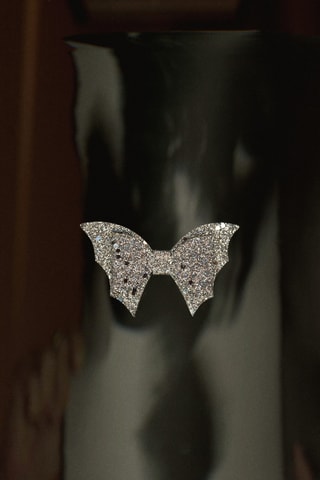 Barrette à cheveux Halloween - Noir