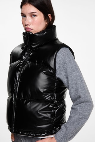 Gilet matelassé poches - Noir