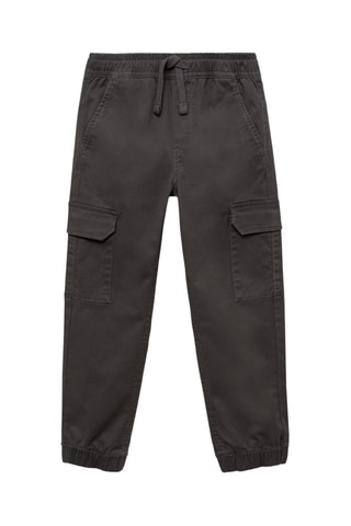 Pantalon jogger cargo - Anthracite