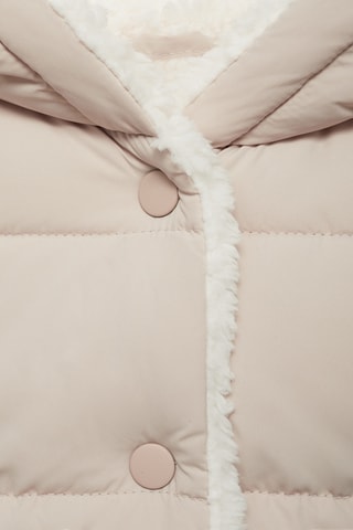Anorak matelassé capuche oreilles - Beige