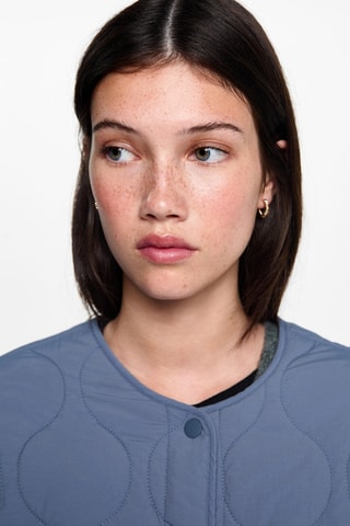 Blouson matelassé nylon - Ciel
