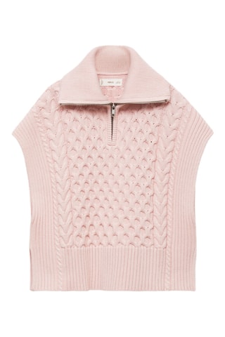 Pull sans manches - Rose clair