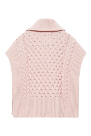 Pull sans manches - Rose clair