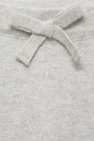 Jupe-culotte maille - Gris clair chiné