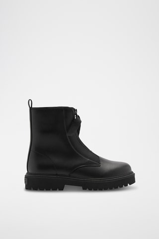 Bottines plates - Noir