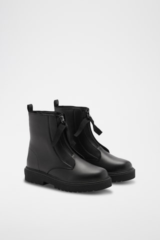 Bottines plates - Noir