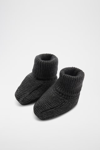 Chaussons maille - Anthracite