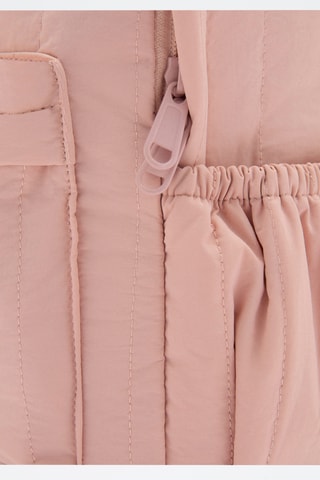 Sac à dos détail brodé - Rose pâle