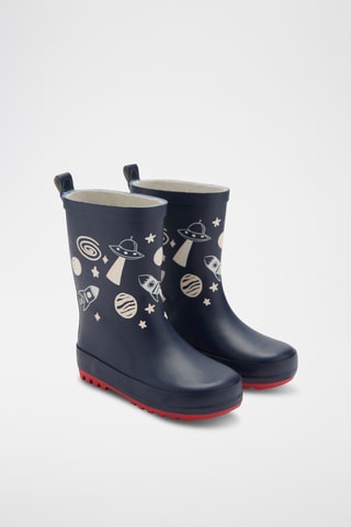 Bottes de pluie espace - Bleu marine