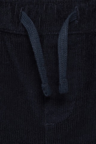 Pantalon velours côtelé doublé - Bleu marine