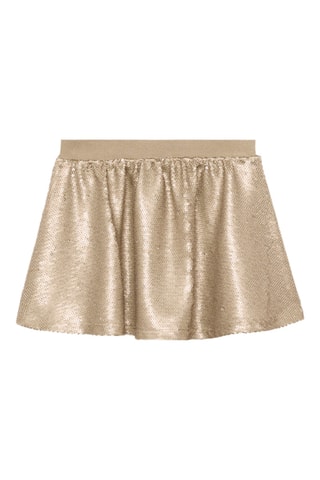 Jupe à paillettes - Doré
