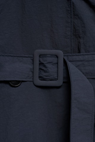 Trench classique ceinture - Bleu marine
