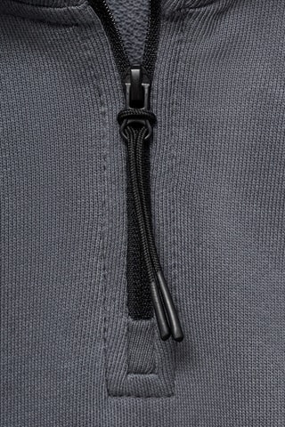 Sweat-shirt coton imprimé - Anthracite
