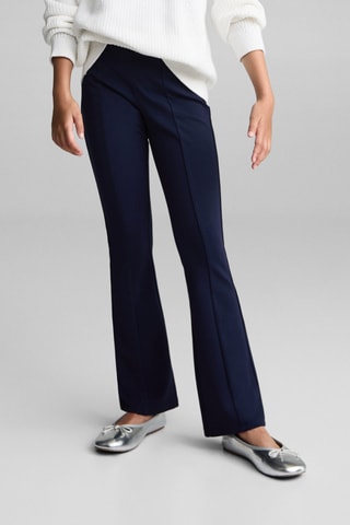 Legging flare - Bleu marine