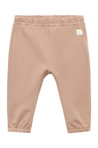 Pantalon jogger coton - Beige