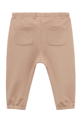 Pantalon jogger coton - Beige