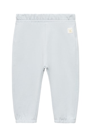 Pantalon jogger coton - Ciel