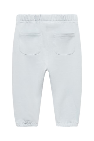 Pantalon jogger coton - Ciel