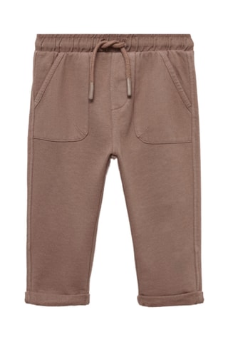 Pantalon jogger coton - Bordeaux