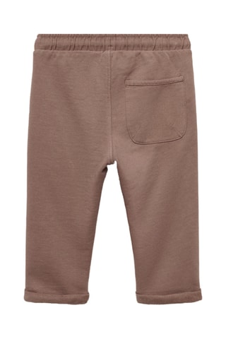 Pantalon jogger coton - Bordeaux