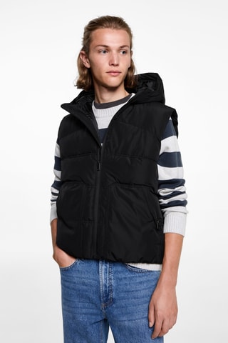 Gilet matelassé - Noir