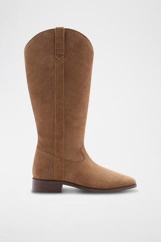 Bottes cowboy cuir - Camel
