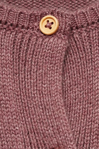 Cardigan maille boutons - Bordeaux