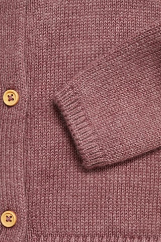 Cardigan maille boutons - Bordeaux