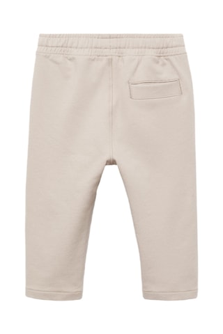 Pantalon taille élastique - Sable
