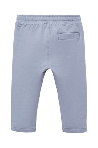 Pantalon taille élastique - Bleu