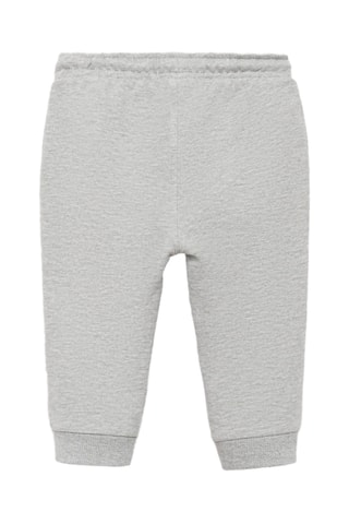 Pantalon de jogging poches - Gris chiné