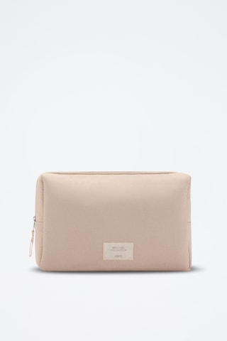 Sac cosmétique matelassé - Beige