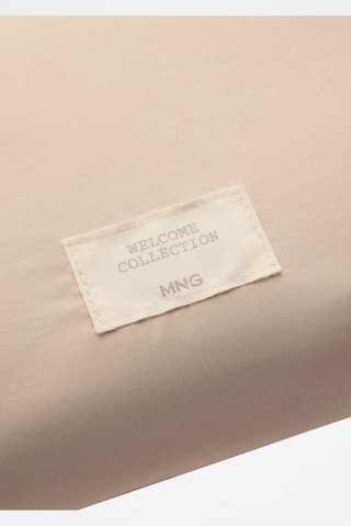 Sac cosmétique matelassé - Beige