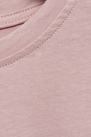 T-shirt brodé perles - Rose