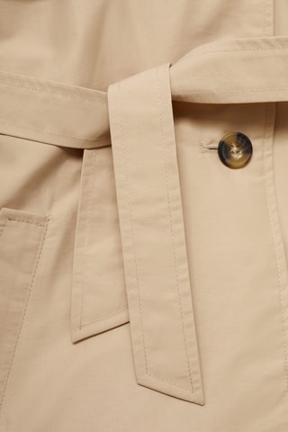 Trench classique ceinture - Gris clair