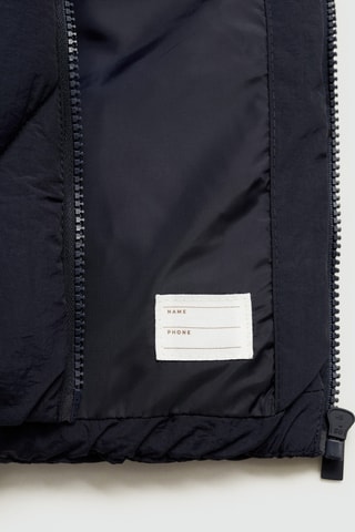 Gilet matelassé poches - Bleu marine