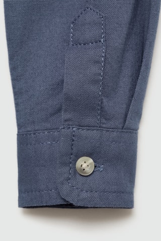 Chemise regular fit coton - Indigo