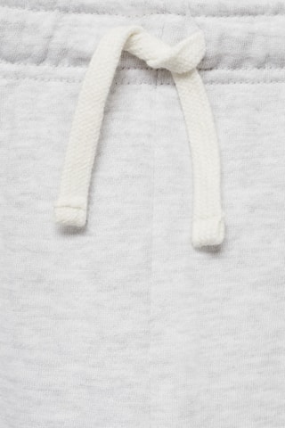 Pantalon jogger coton - Gris chiné