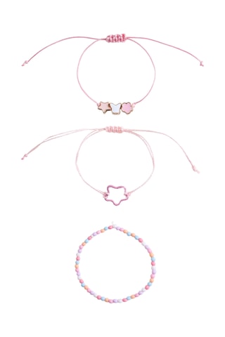 Lot 3 bracelets - Rose
