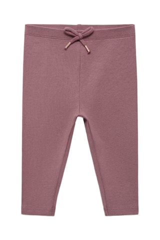 Legging coton - Prune