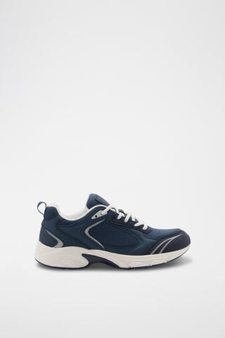 Tennis combinées à lacets - Bleu marine