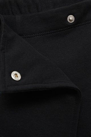Jupe-culotte en coton - Noir