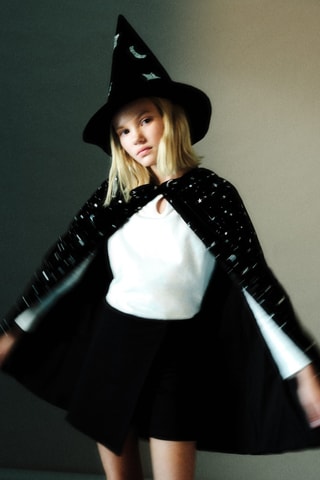Chapeau déguisement Halloween - Noir