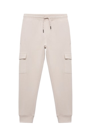 Pantalon jogger cargo - Sable