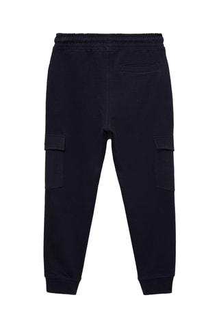 Pantalon jogger cargo - Bleu marine