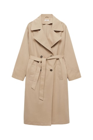 Trench classique ceinture - Beige